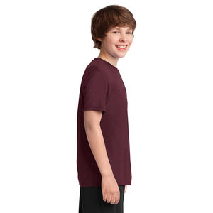 Servicio OEM logotipo personalizado 100% algodón hombres y niños camisetas de manga corta Color sólido Jersey liso teñido para ropa de verano - Product Image 3