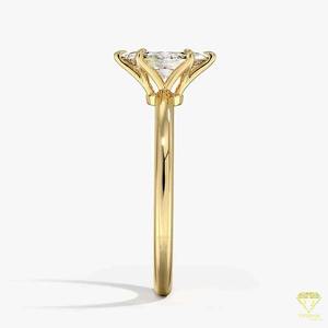 Qualité supérieure élégante Marquise Lab Grown Bague en diamant Bijoux de mariage Marquise Cut Design pour les femmes - Product Image 5