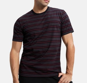 Camisetas con forro informal de verano para hombre personalizadas, camisetas de media manga transpirables de secado rápido 2025 de algodón para hombre, camisetas en stock a granel - Product Image 5