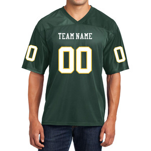 Camiseta de fútbol americano transpirable personalizada al por mayor, nuevo diseño, camiseta de fútbol americano de secado rápido de alta calidad - Product Image 2