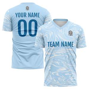 Uniformes de fútbol de sublimación personalizados de secado rápido, conjuntos de camisetas de fútbol para jóvenes Unisex, uniforme de fútbol personalizable para adultos para equipos - Product Image 2