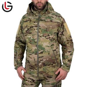 Hot Sale <b>Camo</b> Hooded High Street 50% Cotton 50% Polyester Custom Wholesale Cheap Price Reversible Waterproof Quilted <b>Jacket</b> for - Product Image 1