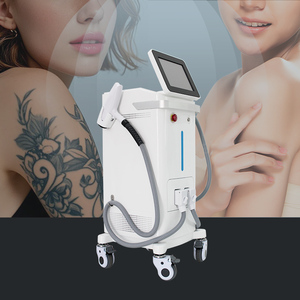 Tốt nhất vẻ đẹp Chuyên Nghiệp 2 trong 1 Diode Laser 808nm tẩy lông Nd Yag laser Loại bỏ hình xăm máy - Product Image 3