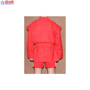 เครื่องแบบ Sambo ชุดคอตตอน100% สำหรับมืออาชีพเครื่องแบบศิลปะการต่อสู้โลโก้ตามสั่ง - Product Image 4