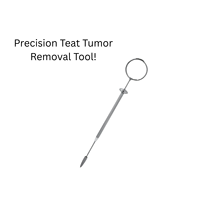 Extracteur de tumeurs mammaires professionnel manuel de haute qualité en acier inoxydable de précision, certifié CE, instrument chirurgical vétérinaire