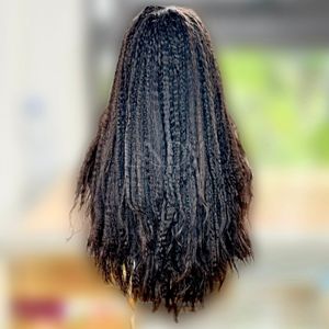 วิกผมธรรมชาติ yaki ปิดผมคนเวียดนามลูกไม้ HD - Product Image 2