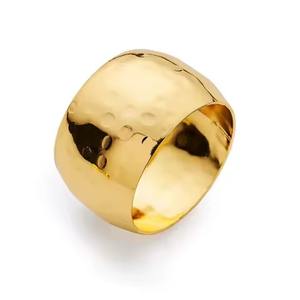 Anneaux de serviette carrés Anneaux de serviette en métal pour la décoration de table de restaurant occidental - Product Image 6