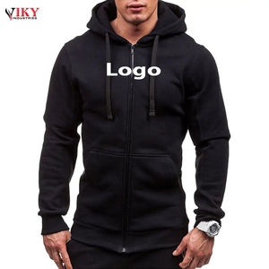 Sweats à capuche zippés 500 g/m² 100 % coton épais avec logo personnalisé, vente en gros, pour hommes - Product Image 6