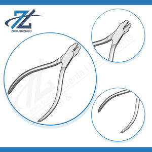 Pince plieuse/coupe-fil manuelle en acier inoxydable pour couper et cisailler les fils souples uniquement, non adaptée aux fils de Kirschner - Product Image 4