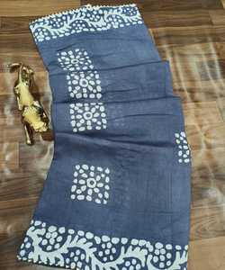 Nuevo Sari de gasa con trabajo de secuencia y detalles de volantes para ropa de fiesta y de noche - Product Image 2