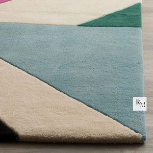 Alfombra de lana de diseño moderno personalizable elegante alfombra hecha a mano para el hogar y el piso de la habitación para uso en el pasillo - Product Image 5