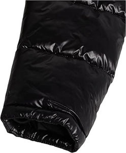 Best Looking <b>Men's</b> Mid Weight Puffer Jacket With Removable Hood And Customized Plain Waterproof Custom Oem Shell Hood - Product Image 6