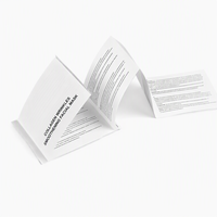Étiquettes personnalisées multicouches pour livrets d'instructions, autocollants en vinyle multi-pages pour bouteilles/bocaux, impression d'étiquettes nutritionnelles multicouches