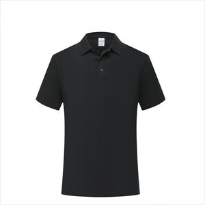 T-shirts polo 100% coton de qualité supérieure pour hommes, coupe ajustée et motif uni respirant en tissu jersey pour un style premium - Product Image 2