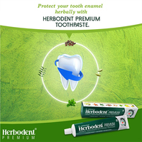 Dentifrice Premium Herbodent avec Bain de Bouche Naturel - 100g