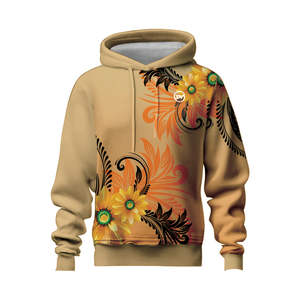 Sudadera con capucha de invierno suave y transpirable de talla grande personalizada al por mayor, técnica de impresión por sublimación para ropa de béisbol y softball - Product Image 2