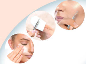 Exprimidor profesional de espinillas altas, exprimidor de espinillas, elimina sin esfuerzo los comedones, herramienta empujadora de cutículas, eslinga de comedón negro - Product Image 5