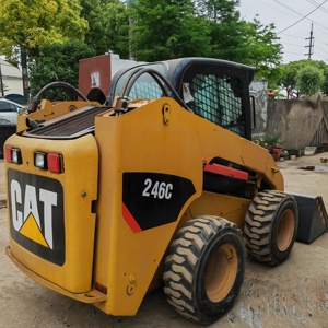 รถตักล้อยาง CAT 246C มือสอง ปี 2023 รับน้ำหนักได้ 15 ตัน รถตักขนาดกะทัดรัด อุปกรณ์ก่อสร้าง ระบบไฮดรอลิก HYDAC ทรงพลัง - Product Image 1