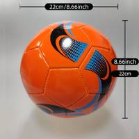 Balón de Fútbol Estilo Pakistaní para Partidos Oficiales, Tallas Juvenil y Adulto 3, 4 y 5 en 5 Colores, Cosido a Máquina, Popular para Jóvenes y Adultos