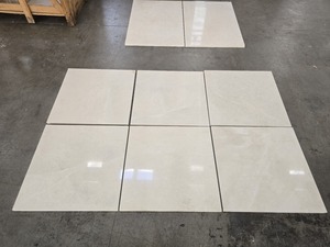 2025 Wholesale Factory Direct Sales Modern Vanilla Ice Marble Bathroom Wall Floor Tiles Cream Natural Stone Polished Hotels - Product Image 3