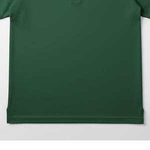 Polo Clásico de Punto Sólido con Abertura Lateral en el Dobladillo y Cuello Fijo para Uniformes Corporativos y Marca de Equipo - Product Image 4