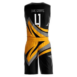 Uniforme de basket-ball pour jeunes Design personnalisé Ensemble de sport Jersey et short - Product Image 3