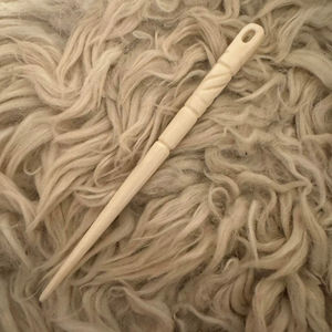 Aguja de Bordar de Cuerno de Búfalo, Aguja de Bordar Puntiaguda para Lana y Hilo, Accesorio de Costura Duradero para Tufting y Costura - Product Image 1