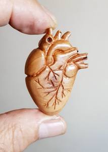 WITH <b>NECKLACES</b> FOR WOMEN MEN NATURAL <b>LARGE</b> BOHO TRIBAL SONO WOODEN <b>Pendant</b> on Adjustable Cord Handmade <b>Necklace</b> - Product Image 6