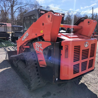 Chargeuse compacte sur chenilles Kubota SVL95-2S haute performance, technologie de chenilles, moment de charge élevé, garantie 5 ans, usage intensif