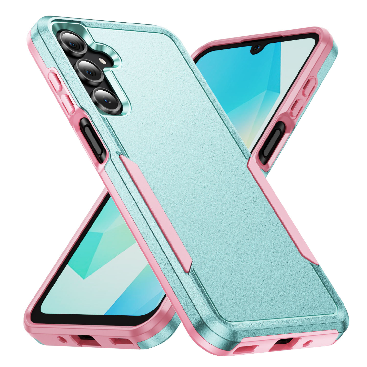 เขียว + ชมพู