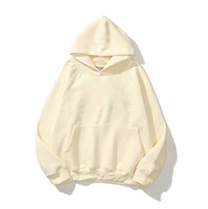 เสื้อฮู้ดดี้โอเวอร์ไซส์สำหรับฤดูหนาว ปักโลโก้ ผ้าฝ้าย 350 กรัม เสื้อสเวตเชิ้ตผู้ชาย คุณภาพสูง ชุดวอร์ม น้ำหนักมาก พิมพ์ลาย - Product Image 4