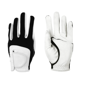 Gant de golf respirant pour gaucher de haute qualité personnalisé uni-sexe prix de gros en cuir véritable avec logo - Product Image 3