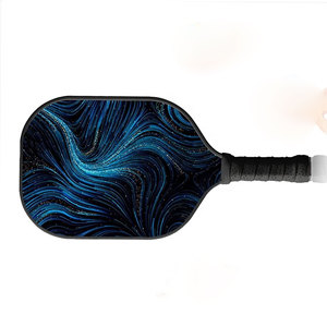 ไม้พายพิกเกิลบอลแบบพกพา ทำจากไฟเบอร์กลาส สำหรับความบันเทิง ผลิตจากโรงงาน ปี 2025 รับผลิตตามแบบ OEM พร้อมโลโก้ตามสั่ง - Product Image 5