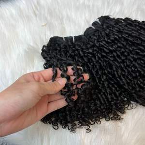Best Selling Pixie <b>Curly</b> <b>Bundles</b> Raw Vietnamese Human Hair Luxury Quality From Single Donor With 100% Cuticle Aligned - Product Image 3