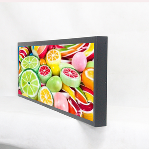 Trong nhà ngoài trời siêu thị hàng hóa kéo dài thanh quảng cáo LCD kệ màn hình hiển thị siêu rộng kéo dài màn hình cảm ứng LCD màn hình - Product Image 3