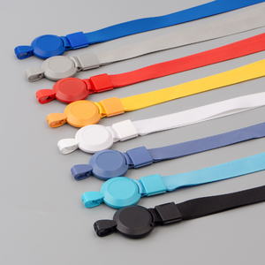 Lobey biểu tượng tùy chỉnh chủ Silicone ID thẻ tên tag với Polyester dây lụa Màn hình dập nổi in ấn đẩy huy hiệu Tính năng - Product Image 6