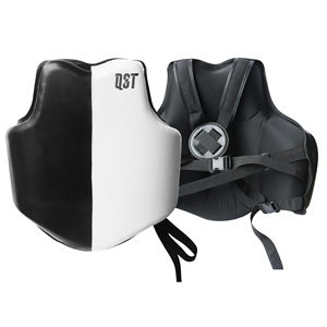 Protector de Pecho de Boxeo con Logotipo Personalizado de Alta Calidad, Protector de Vientre Profesional Transpirable de Cuero PU y PVC, Personalizado OEM/ODM para Entrenamiento - Product Image 3