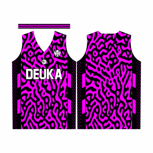 Camiseta de baloncesto impresa sublimada personalizada OEM transpirable hecha con tela de malla de poliéster 100% disponible en tallas para jóvenes y adultos - Product Image 2