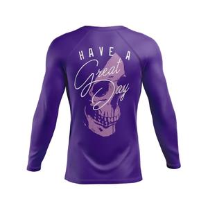 Great Day Rash Guard à manches courtes respirant pour homme - Protection UPF50 Séchage rapide Écologique 100% polyester - Product Image 2