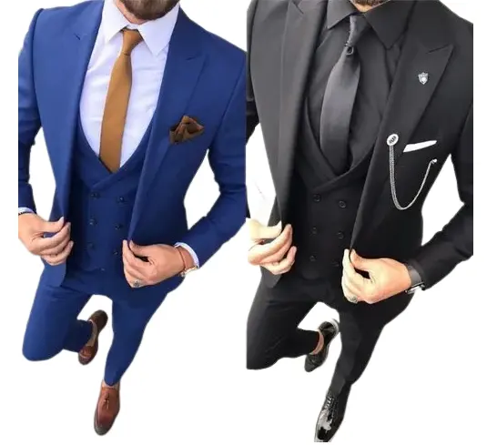 Pabrik Grosir Pakaian Pria Slim Fit Jaket Jas Bisnis Pria Mewah untuk Pria Kualitas Buruk