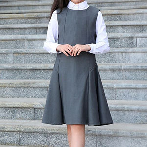 100% vestidos escolares cómodos de algodón vestidos escolares de secado rápido de alta calidad para mujeres nuevo estilo - Product Image 2