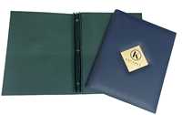 Nouvelle couverture de menu personnalisée en cuir PU, moderne et luxueuse, pour restaurant, dossier de menu 9x12 pouces, logo de couleur au choix, hôtel, bar, barbecue, marque M Z