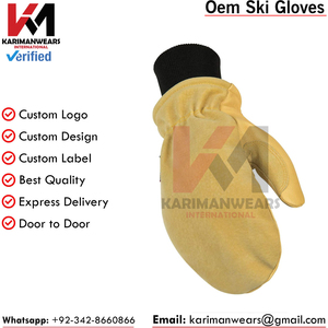 Gants de ski et de neige haut de gamme pour hommes et femmes, imperméables, coupe-vent, compatibles écran tactile, pour temps froid et chaud - Product Image 3