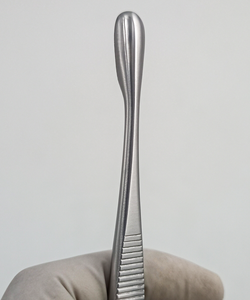 Curetas óseas y cucharas óseas Volkmann, cortadores de tejido óseo de doble punta, instrumentos ortopédicos de acero inoxidable, instrumentos quirúrgicos - Product Image 6