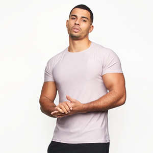 Camiseta para hombre de la mejor calidad, camiseta para hombre de nuevo estilo hecha a medida de Color liso, camisetas transpirables de microfibra para hombre de buena calidad - Product Image 6