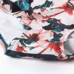 Ensemble de plage 2 pièces pour femmes, nouveau et très vendu, maillot de bain, culotte et soutien-gorge, sans couture, respirant, séchage rapide, devant en spandex/polyester - Product Image 6