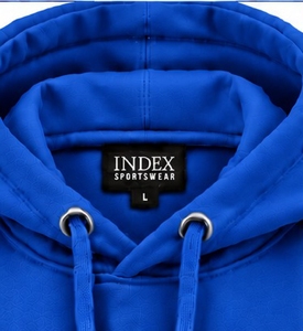 Sudadera con Capucha Azul Rey para Hombre, Corte Regular, Algodón French Terry, Estilo Casual, con Bolsillo Frontal con Logotipo - Product Image 5