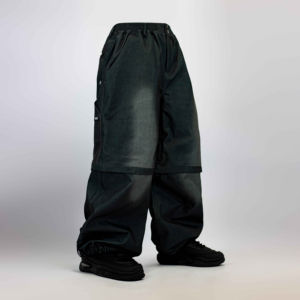 Pantalon de ski personnalisé imperméable et coupe-vent, taille plus, pantalon de ski ample avec fermeture éclair, pantalon de snowboard, pantalon de ski à vendre - Product Image 2