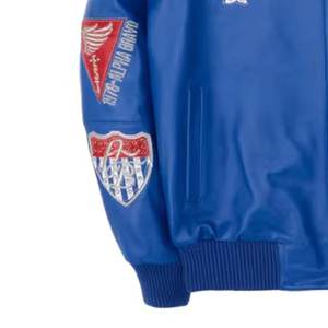 Fashion Pelle pelle Jackets Customized leather jacket Collar Men's Winter Front Design High Quality - Product Image 5