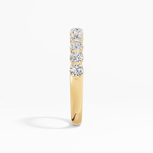 แหวนเพชรสำหรับงานแต่งงาน14K 18K ที่ผ่านการรับรอง VVS-VS หรูหราขนาด0.66กะรัตเครื่องประดับที่ผ่านการรับรองพิเศษส่งตรงจากห้องทดลอง - Product Image 3